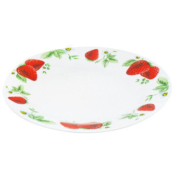 Oselya Strawberry Ceramic Plate 23cm - buy, prices for MegaMarket - photo 2