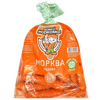 Морковь Вовка-морковка Чудесная 1кг - купить, цены на Auchan - фото 1