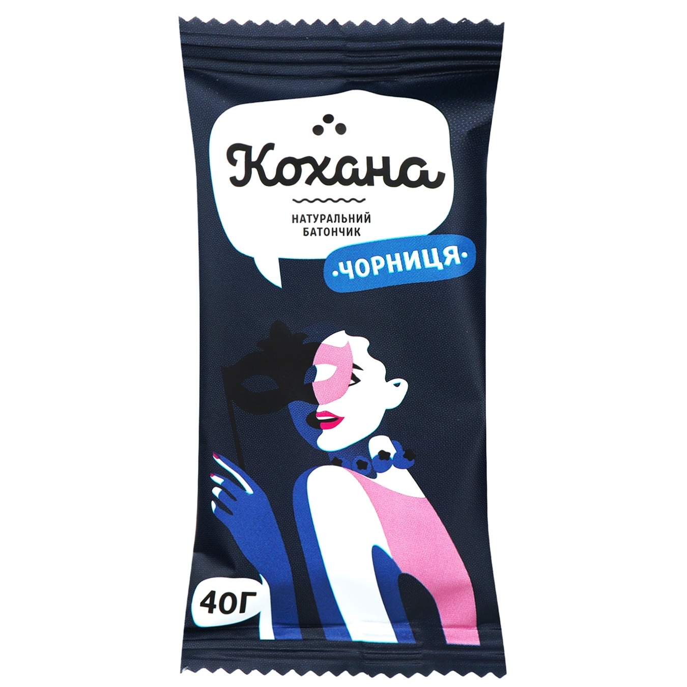 

Батончик Кохана натуральный Черника 40г