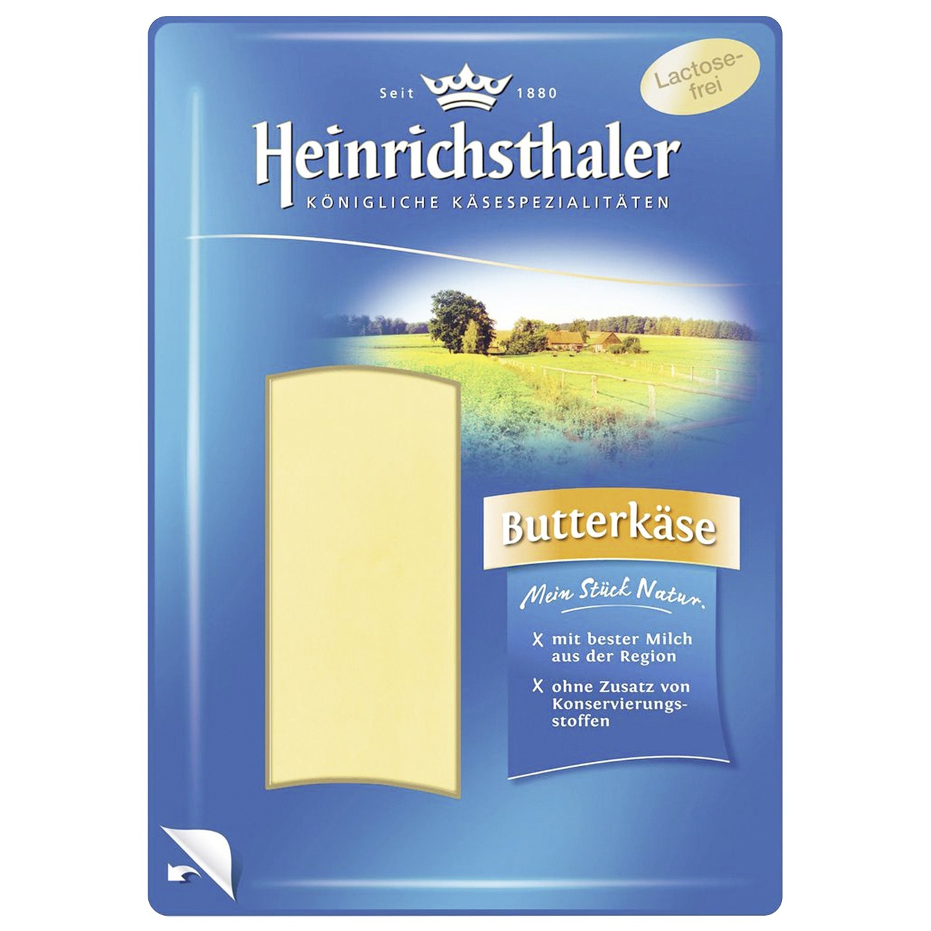 

Сыр Heinrichsthaler Баттеркезе нарезной 50% 150г