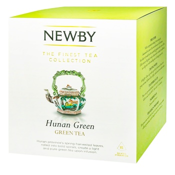 Чай зеленый Newby Hunan Green 15пак