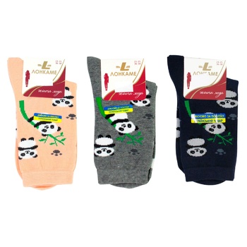 Lonkame Women's Socks 23-25s - buy, prices for MegaMarket - photo 1