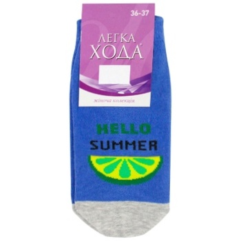 Legka choda Women’s Socks s.23 blue - buy, prices for ULTRAMARKET - photo 1