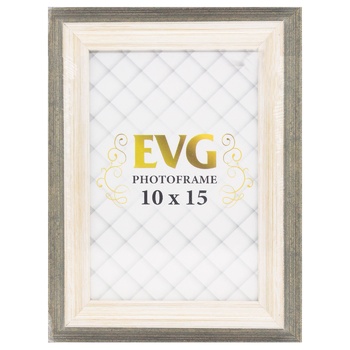 EVG Deco Photo Frame 10x15cm Gray - buy, prices for ULTRAMARKET - photo 1