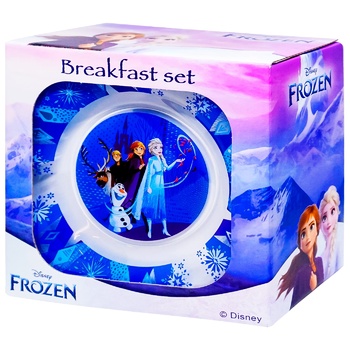 Disney Frozen Set of Dishes for Children Three Appliances - buy, prices for Auchan - photo 2