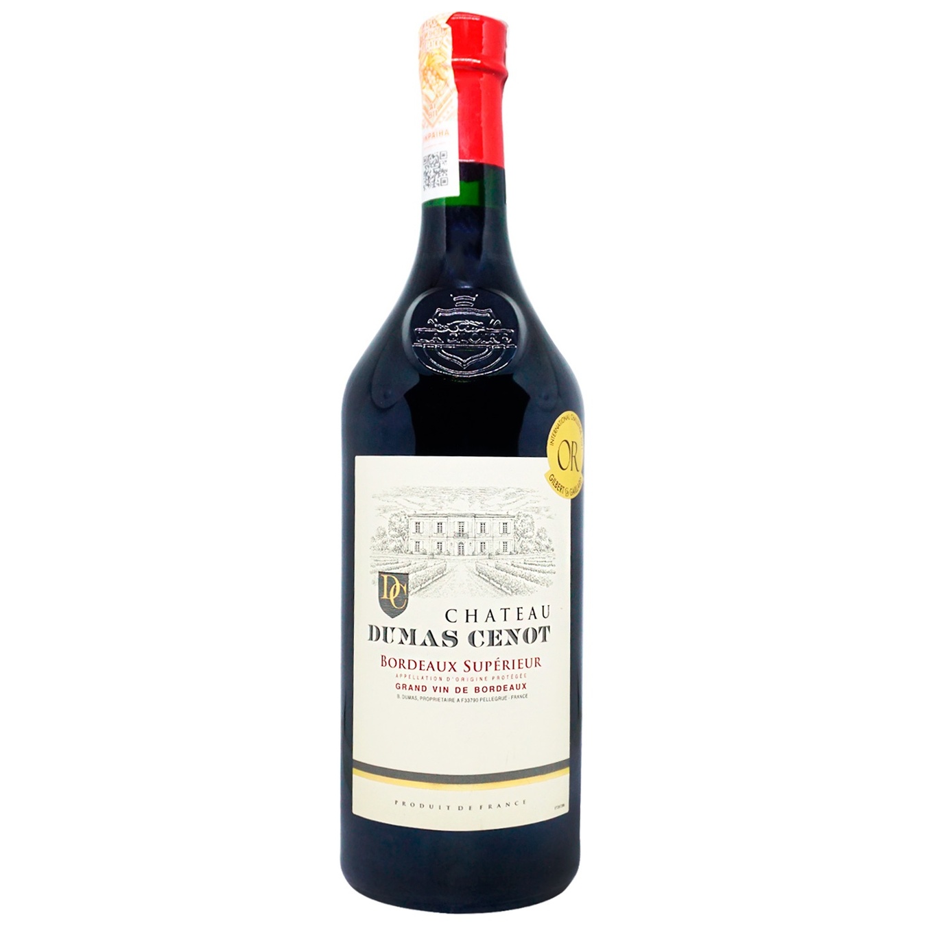

Вино Chateau Dumas Cenot красное сухое 12% 0,75л