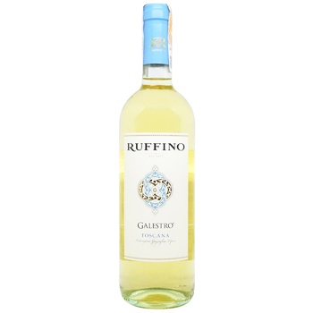 Вино Ruffino Grifle Galestro біле сухе 11,5% 0,75л - купити, ціни на ULTRAMARKET - фото 1