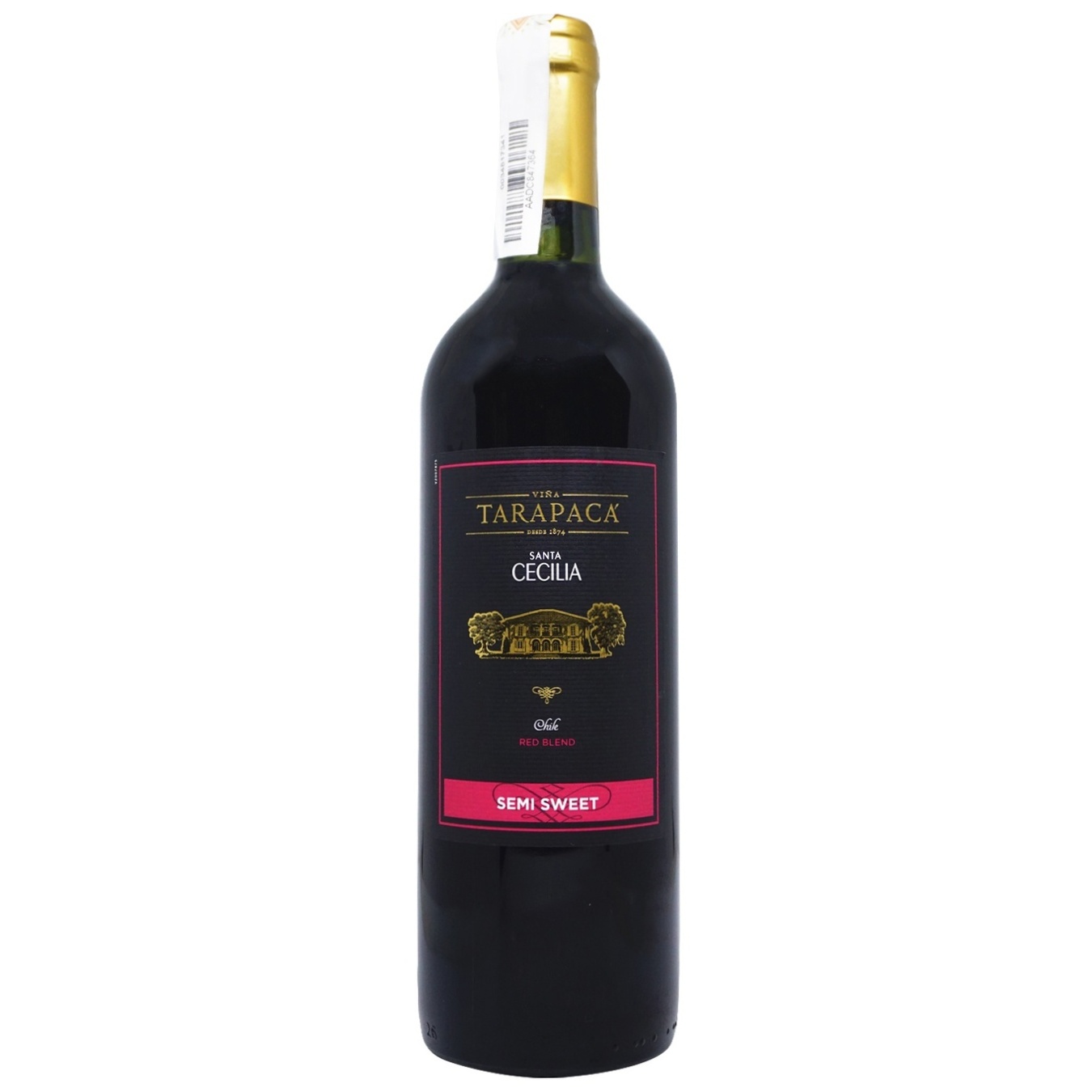 

Вино Santa Cecilia Taracaca полусладкре красное 10.5% 0.75л