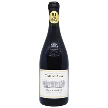 Tarapaca Cabernet Sauvignon Gran Reserva Red Dry Wine 13% 0.75l - buy, prices for ULTRAMARKET - photo 1