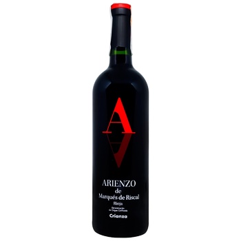 Вино Crianza Marques de Riscal Arienzo красное сухое 14% 0,75л - купить, цены на AlcoHub - фото 1