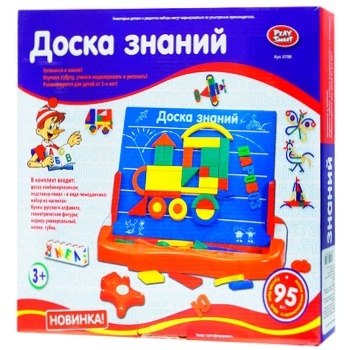 Игрушка Доска деревянная - купить, цены на Auchan - фото 1