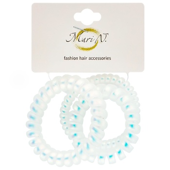 Mari N. Hair Spring Rubber Band 3pcs - buy, prices for - photo 1