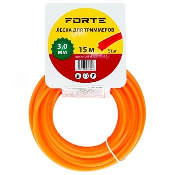 Forte Star Thread for Trimmers 3mm 15m - buy, prices for Auchan - photo 1