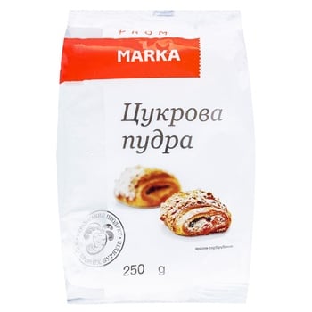 Пудра сахарная Marka Promo 250г - купить, цены на NOVUS - фото 1