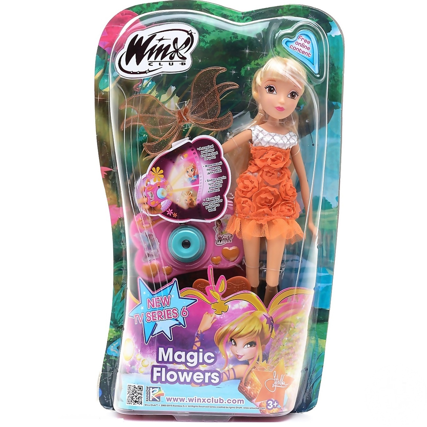

Кукла Winx Волшебные цветы Стелла