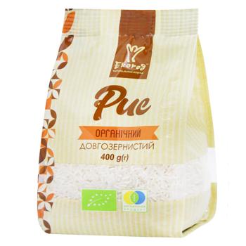 Ecorod Organic Long Grain Rice 400g - buy, prices for WINETIME - photo 1