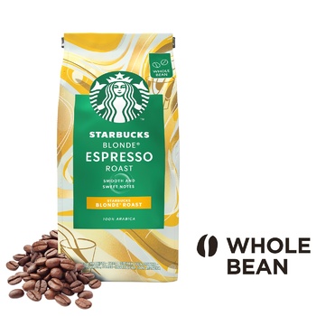 STARBUCKS® BLONDE ESPRESSO ROAST 100% Arabika Coffee Beans 200g - buy, prices for MegaMarket - photo 4