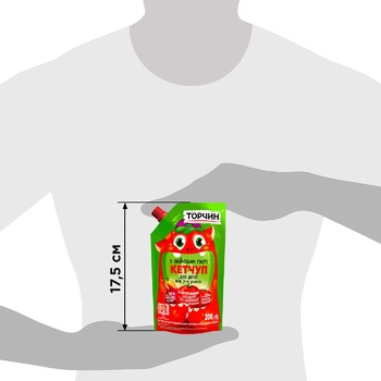 TORCHYN® Ketchup for Children with Vegetable Puree 200g - buy, prices for Vostorg - photo 3