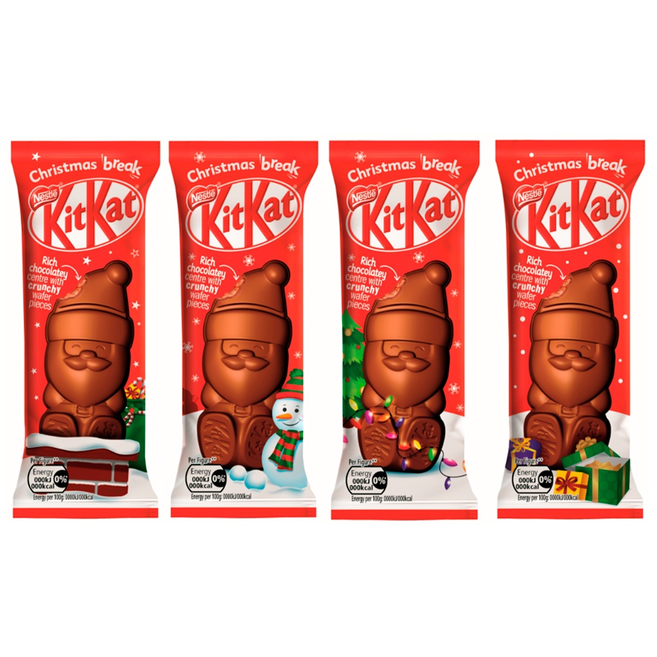 Фигурка шоколадная NESTLÉ® KITKAT® Санта 29г - заказать лучшие с METRO