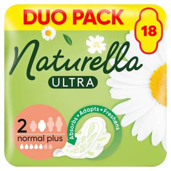 Прокладки гигиенические Naturella Ultra Normal Plus 18шт - купить, цены на - фото 1