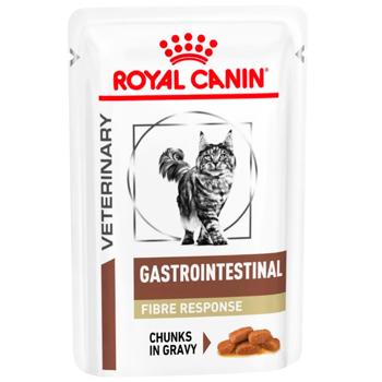 Корм вологий Royal Canin Gastrointestinal Fibre Response для котів із захворюваннями шлунково-кишкового тракту 85г - купити, ціни на MasterZoo - фото 1