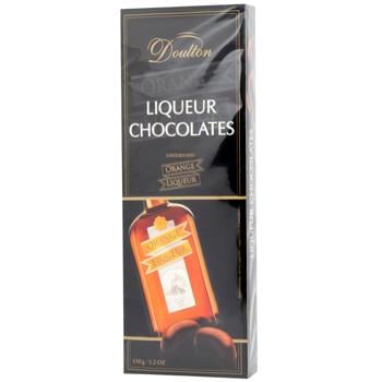 Конфеты Doulton Piasten шоколадные с ликером cointreau 150г
