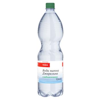 Вода минеральная Marka Promo Родниковая слабогазированная 1,5л