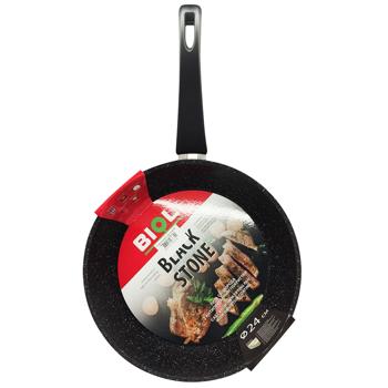 Biol Granite Gray Frying Pan with Non-stick Coating 24cm - buy, prices for Vostorg - photo 2