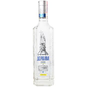 Derzhava Vodka 38% 0.5l - buy, prices for Chudo Market - photo 1