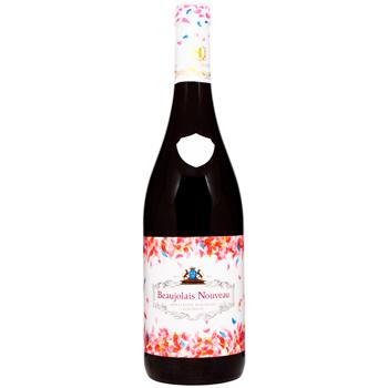 Вино Albert Bichot Beaujolais Nouveau 2025 черв.сухе 0.75 л - купить, цены на WINETIME - фото 1