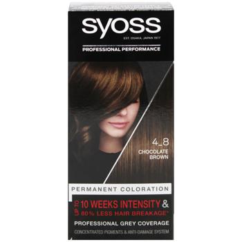 Syoss 4-8 Chocolate Brown Cream Hair Dye 115ml - buy, prices for - photo 3