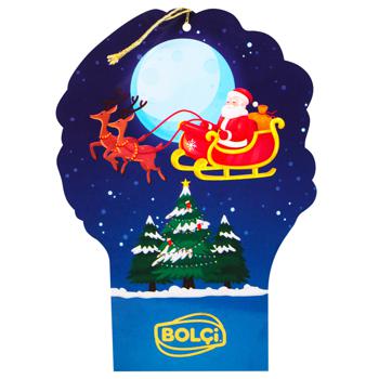 Набір фігурних цукерок Bolci Christmas Balls з молочного шоколаду 80г - купити, ціни на WINETIME - фото 4