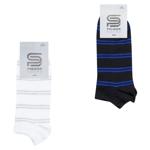 Premier Socks Econom Short Men's Socks s.25 Stripes