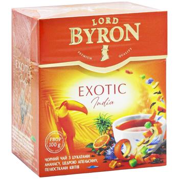 Чай черный Lord Byron Exotic среднелистовой 100г - купить, цены на ULTRAMARKET - фото 2