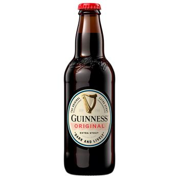 Guiness Original Dark Beer 4.8% 0.33l - buy, prices for COSMOS - photo 1