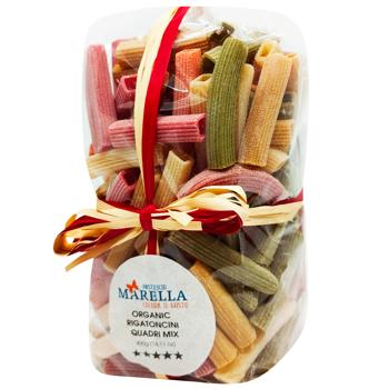 Макарони Pastificio Marella Organic Rigatoncini Quadri Mix 400г - купити, ціни на Cупермаркет "Харків" - фото 2