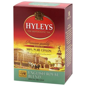 Hyleys English Royal Blend Especially Large Leaf Black Tea 100g