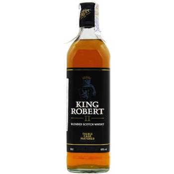 Виски King Robert II Blended 40% 0,5л
