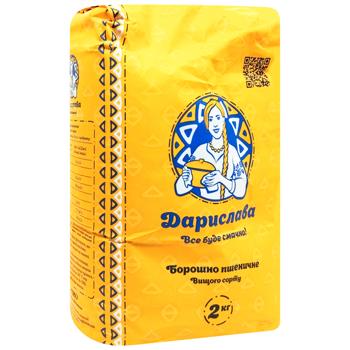 Мука пшеничная Дарислава высший сорт 2кг - купить, цены на - фото 3