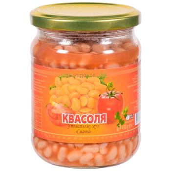 Ryadochok Beans in Tomato Sauce 450g - buy, prices for Tavria V - photo 1