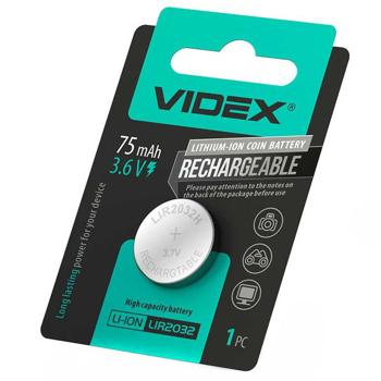 АКУМУЛЯТОР ЛІТІЄВИЙ VIDEX LIR2 - купить, цены на Auchan - фото 1