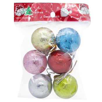 Christmas Ball 6pcs 4cm - buy, prices for - photo 3