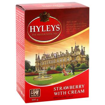 Чай черный Hyleys Клубника со сливками 100г - купить, цены на ULTRAMARKET - фото 2