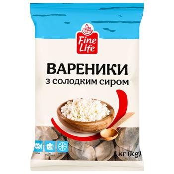 Вареники Fine Life з солодким сиром 1кг - купити, ціни на METRO - фото 1