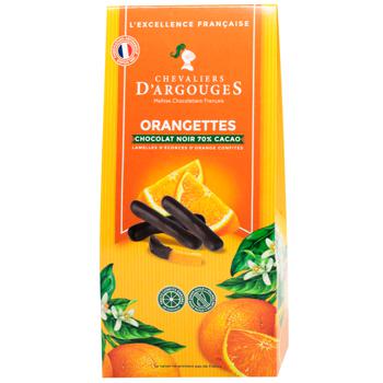 Chevaliers d'Argouges Candied Orange in Dark Chocolate 160g - buy, prices for WINETIME - photo 1