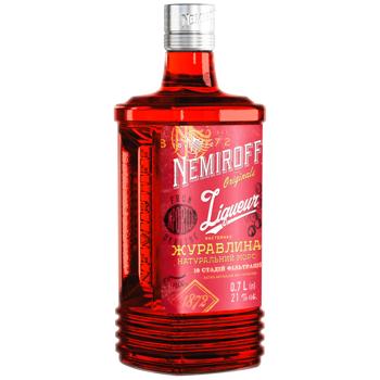 Nemiroff Cranberry Tincture 21% 0.7l - buy, prices for - photo 2