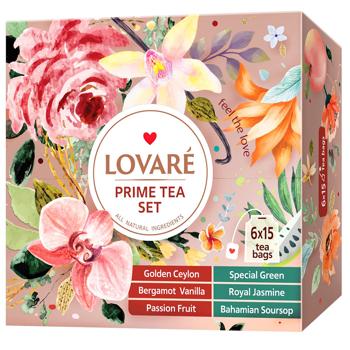Lovare Prime Tea Set 157.5g 90pcs - buy, prices for Torba - photo 1