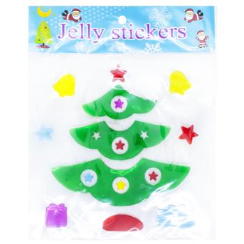 New Year's Silicone Stickers 19x19cm - buy, prices for - photo 6