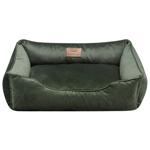 Лежак Harley and Cho Dreamer Velour Green 60х45см зеленый