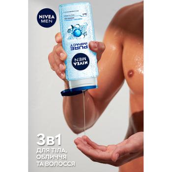 Гель для душу Nivea Men Pure Impact 500мл - купити, ціни на Восторг - фото 5